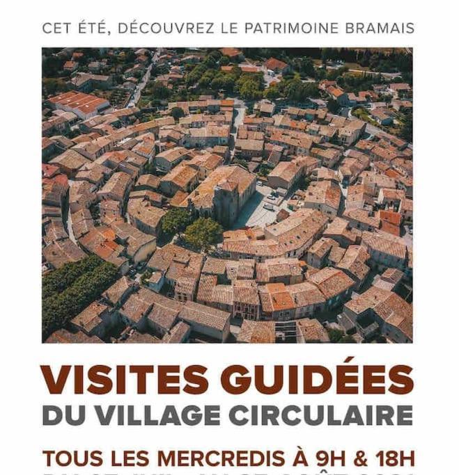 Maison Climatisee Avec Stationnement Et Wifi Bram Esterno foto
