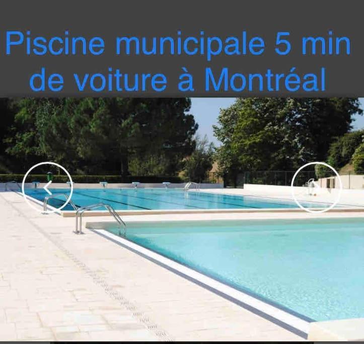 Maison Climatisee Avec Stationnement Et Wifi Bram Esterno foto